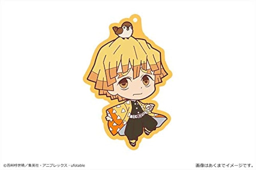 Amazon.co.jp: 鬼滅の刃 我妻善逸 でかラバーストラップ : おもちゃ